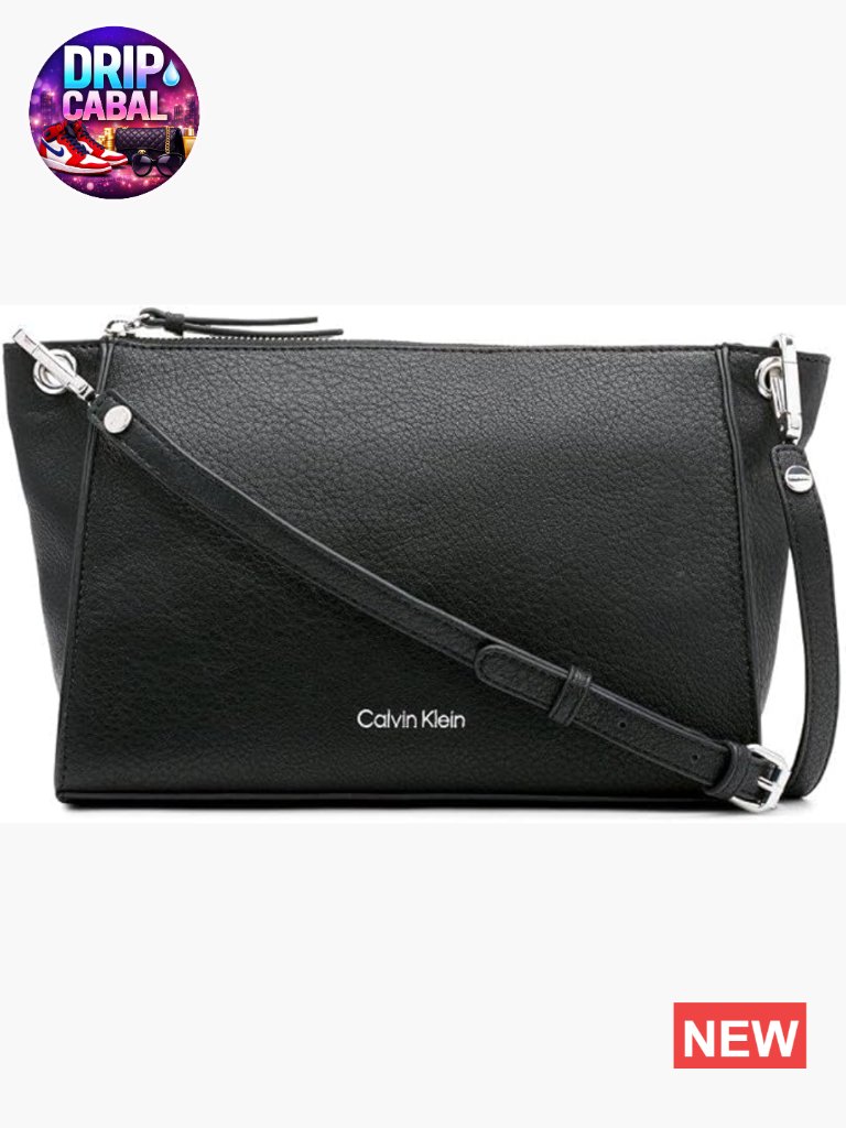 Vegan Leather Crossbody Bag With Zipper Closure
